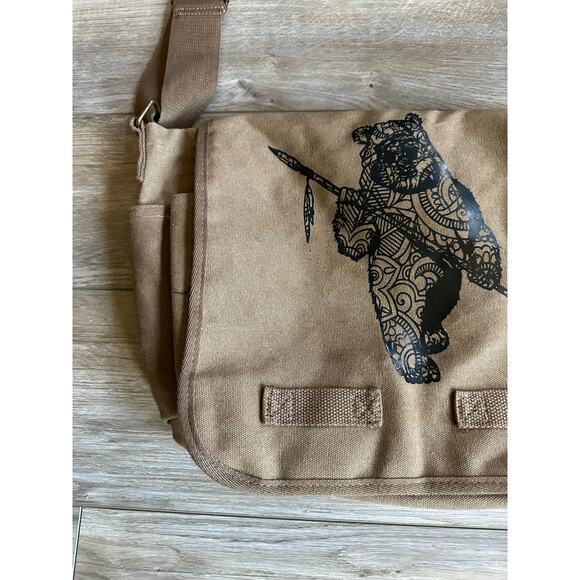 Star Wars Ewok Brown Messenger Bag - customized - Picture 2 of 15